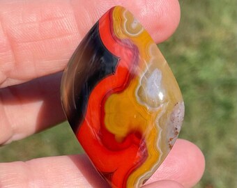 Cabochon in agata del Kentucky