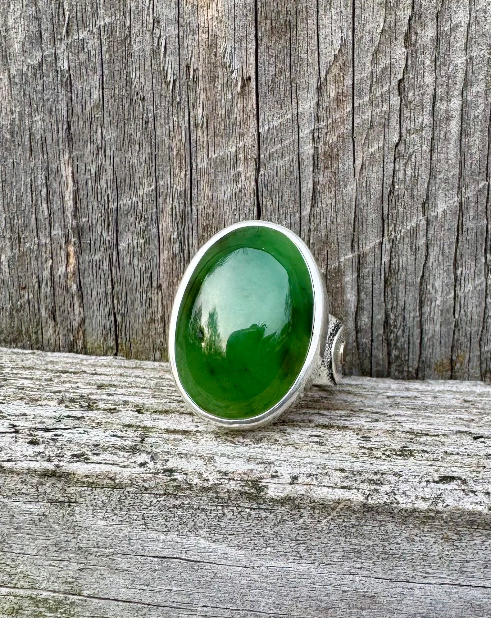 Siberian Jade Ring Size 7