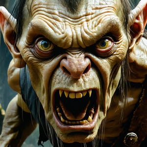 Angry Gollum