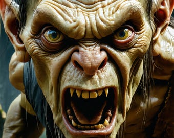 Angry Gollum