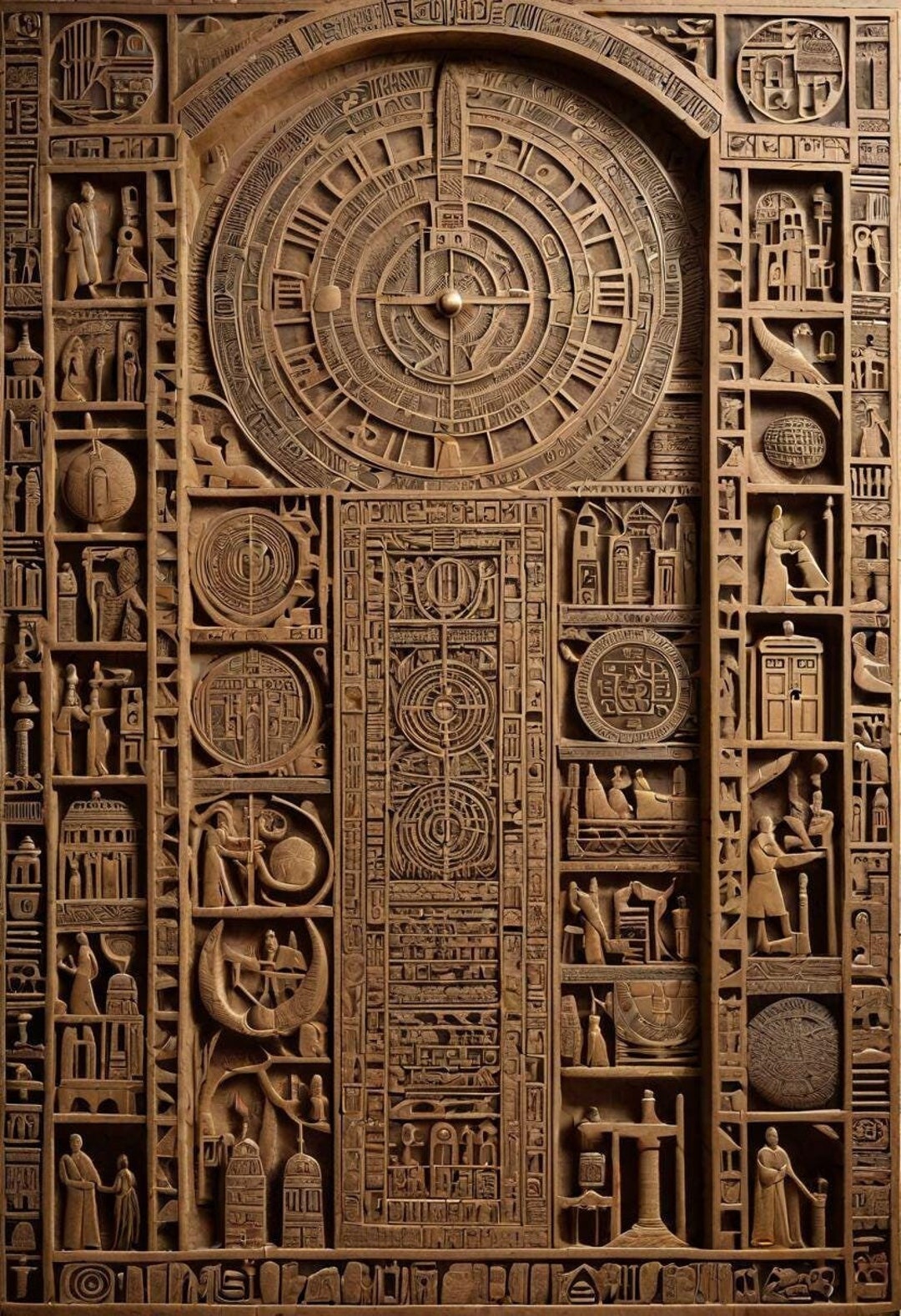 エジプトの石版 エジプトの象形文字の石板 - Etsy 日本