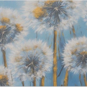 Delightful Dandelions Large Decoupage Tissue Paper 20"x30"