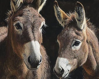 Stable Companions Large Decoupage Paper (Custom Sizes Available)