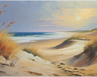 Oceanside Pathway Large Decoupage Tissue Paper 20&quot;x30&quot;