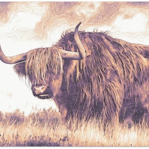 Prairie Highland Large Decoupage Tissue Paper 20&quot;x30&quot;