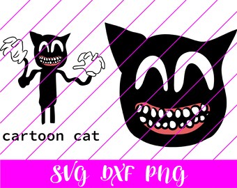 Download Cartoon Cat Etsy
