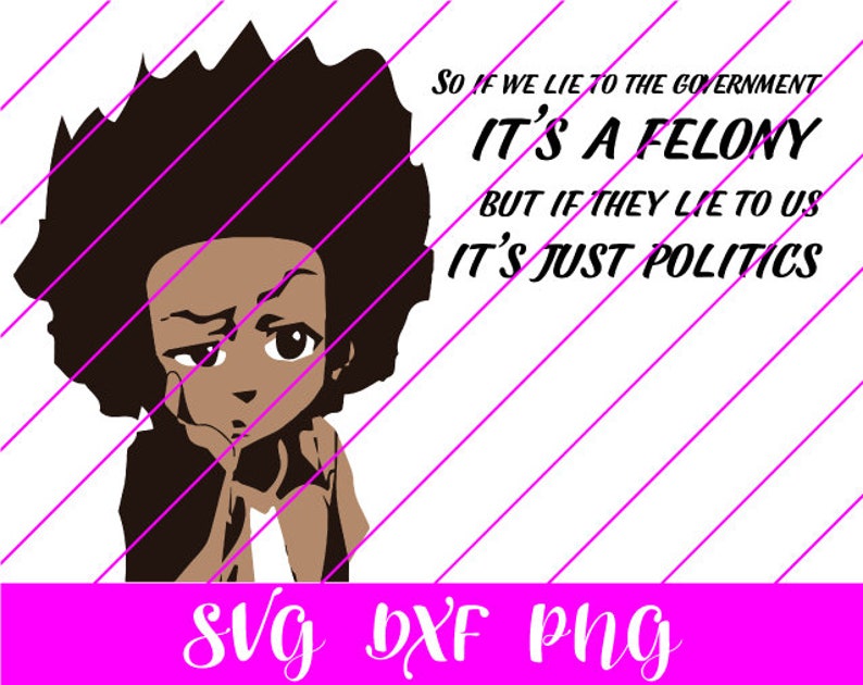 Download Black Lives Matter SVG Huey Boondocks black lives matter ...