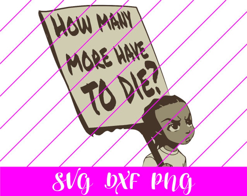 Download Black Lives Matter SVG Huey Boondocks black lives matter ...
