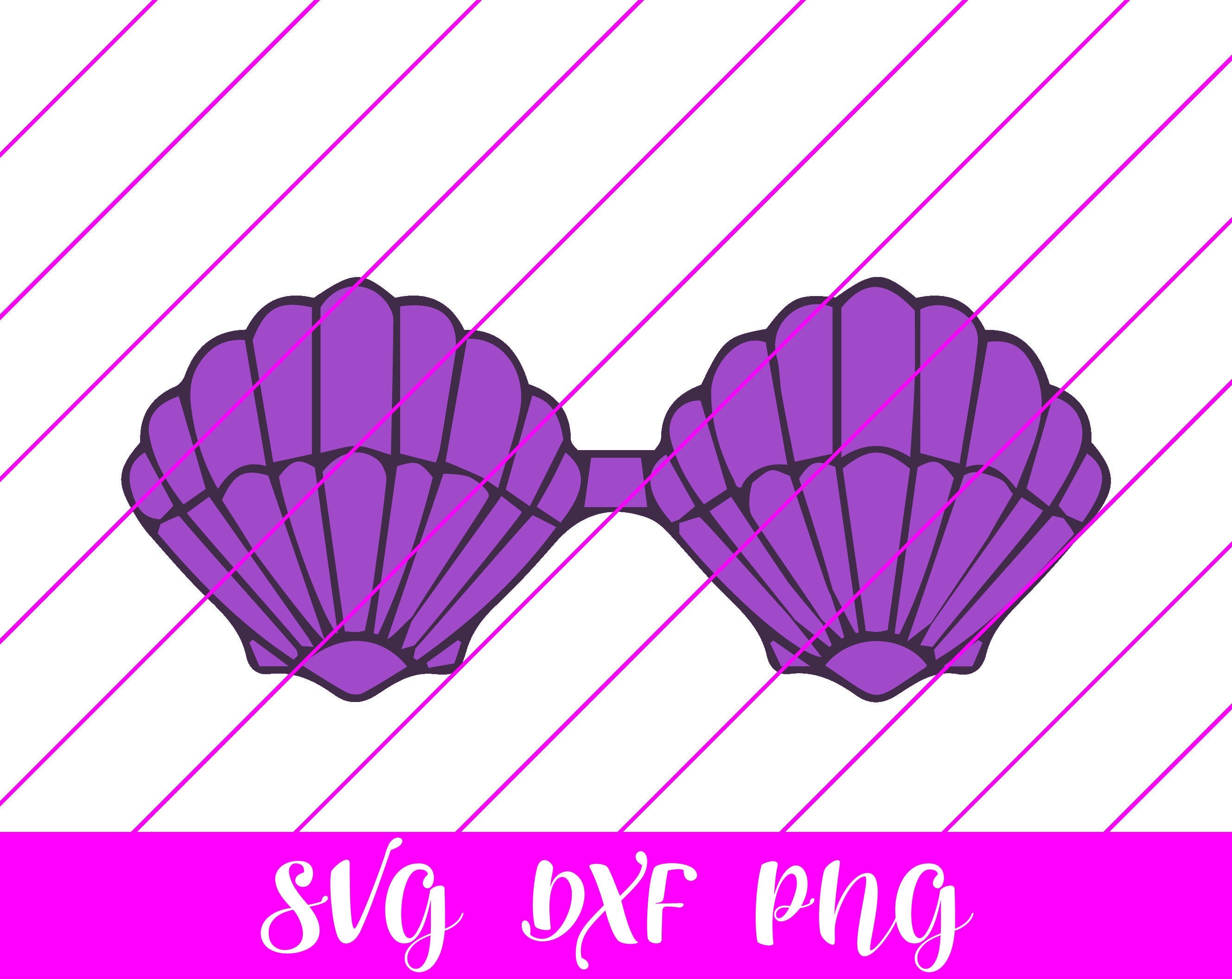 Download Seashell Bra Svg Mermaid Svg Funny Svg Shell Bra Svg Etsy