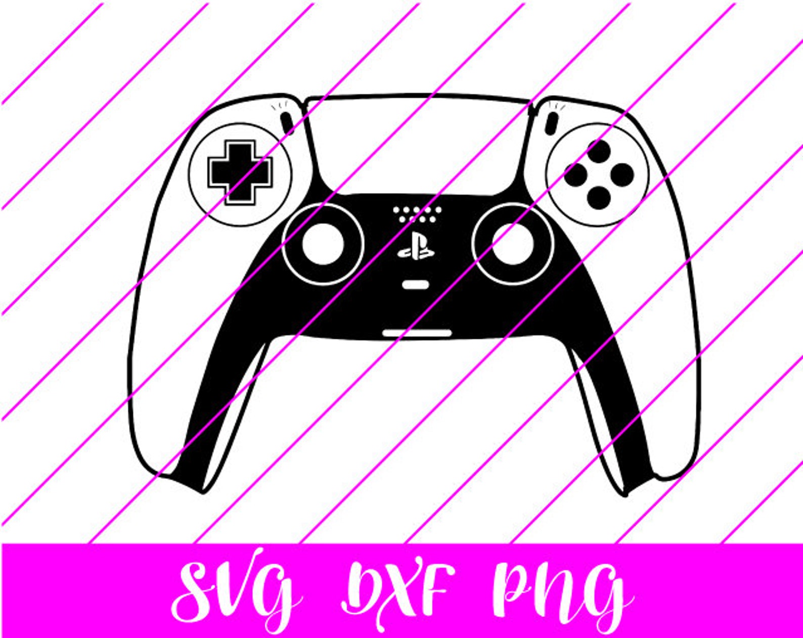Playstation Controller SVG PS5 svg play station controller | Etsy