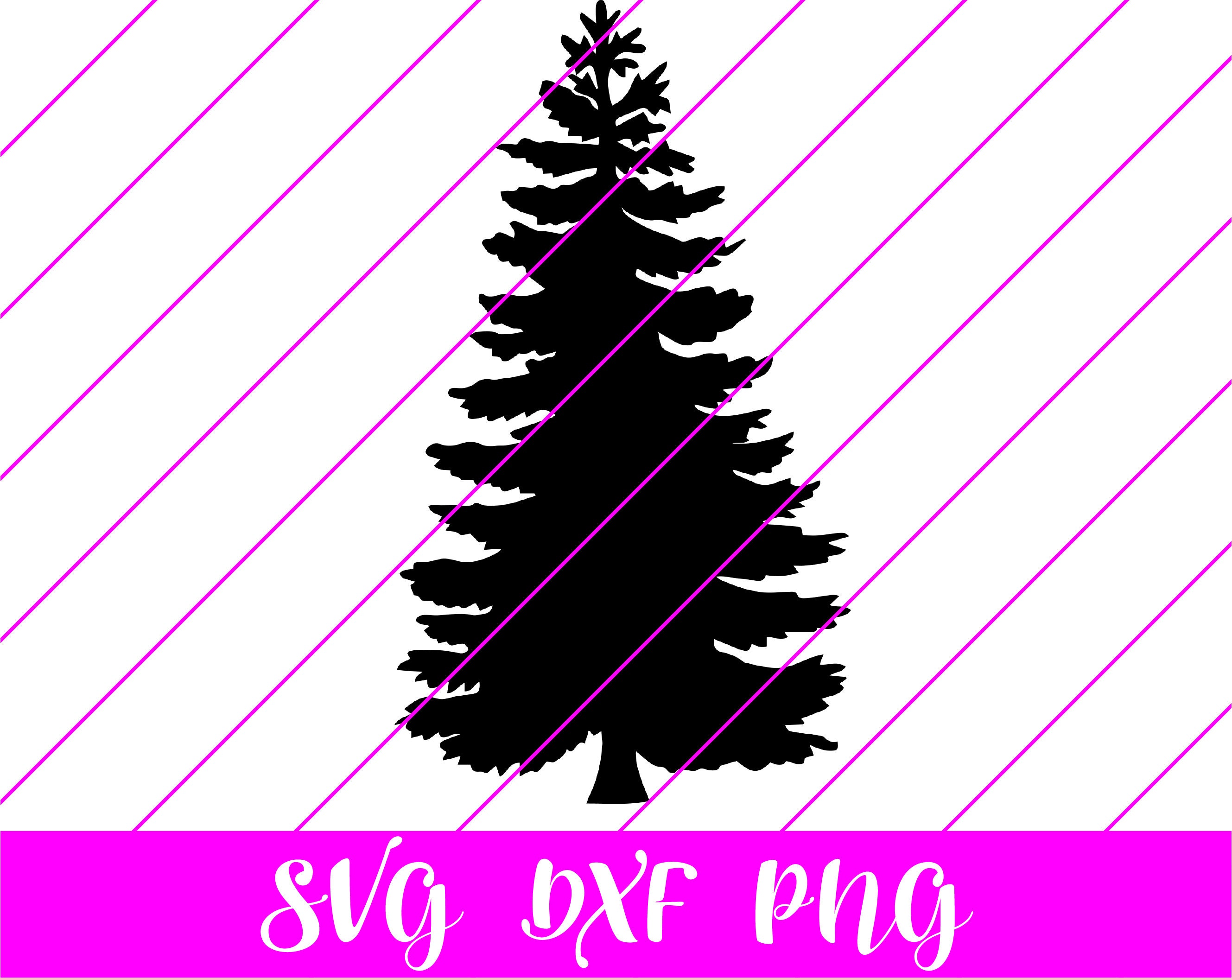 Download Pine Tree SVG DXF christmas svg winter svg christmas cut | Etsy