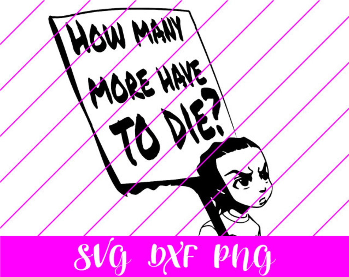 Download Black Lives Matter SVG Huey Boondocks black lives matter ...