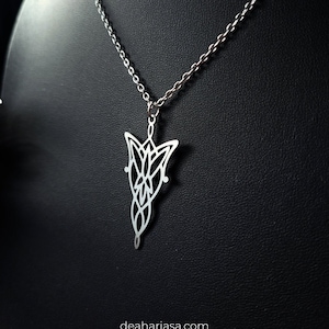 Arwen Evenstar ketting geïnspireerd door Lord of the Rings, Middle Earth, Elves, Galadriel, Tauriel, Cosplay, Pagan, Fantasy Movie Jewelry