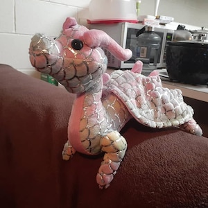 Stuffed Dragon with Wings