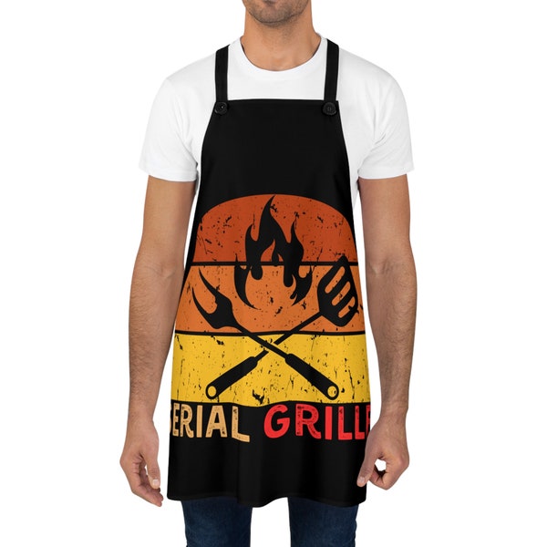 Serial Griller Funny BBQ Quote - Apron