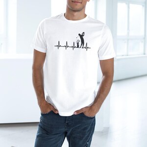Golfer Heartbeat Unisex Deluxe T-shirt, Golf Lover Tee, Golfing Gift Shirt, Funny Golf Tee, Golf Player Shirt