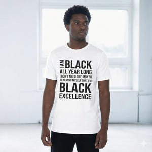 Black Excellence T-Shirt: Unisex Pride Tee