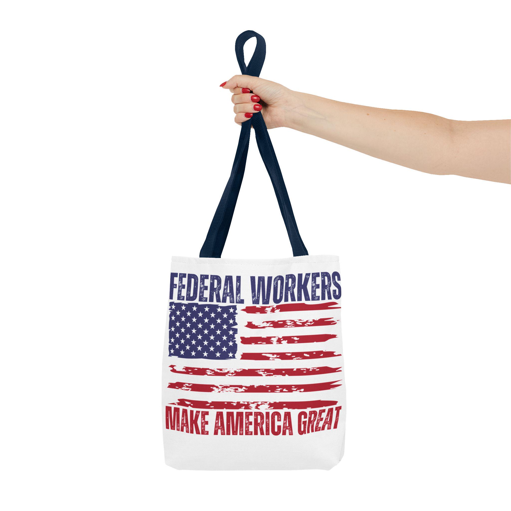 愛国的なトートバッグ：米国連邦職員へのプライドギフト - Etsy 日本