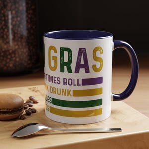 Mardi Gras Coffee Mug, Fun Colorful Mardi Gras Mug, Carnival Party Mug, Mardi Gras Gift Idea, Festival Celebration Mug