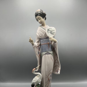 美品　LLADRO Vintage Lladro Utopia Figurine 6572 'in Touch With Nature
