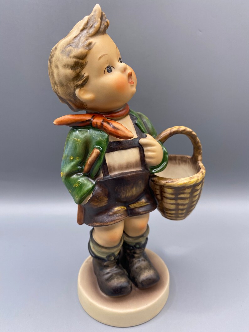 Vintage Hummel village Boy 51 Figurine TMK5 LARGE 6.5 Etsy