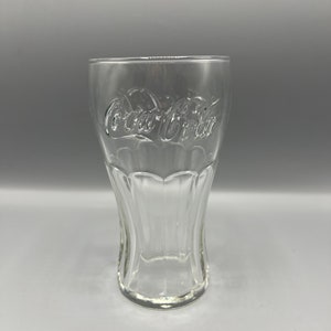 Vintage Coca Cola Glass- 16 Ounce Coke Glasse