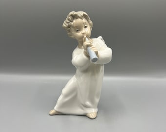 リヤドロ フルートを持つ天使 - Etsy 日本