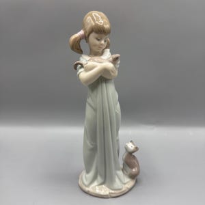 Lladro girl kittens - Etsy 日本