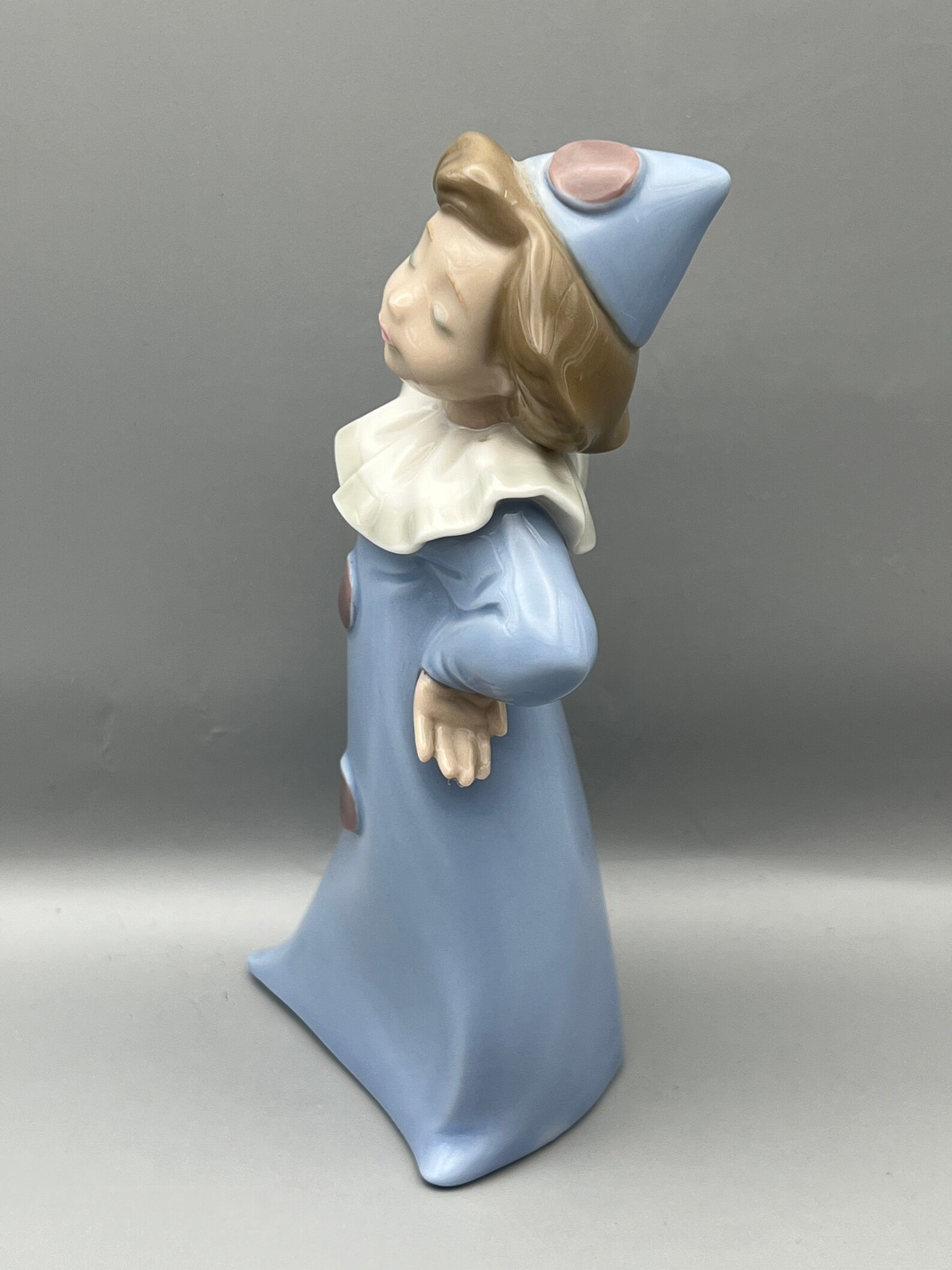 Vintage NAO Lladro Figurine Lladro Glossy Finish Pierrot Etsy