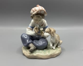 Vintage Lladro I Hope She Does #5450- Collectible Porcelain