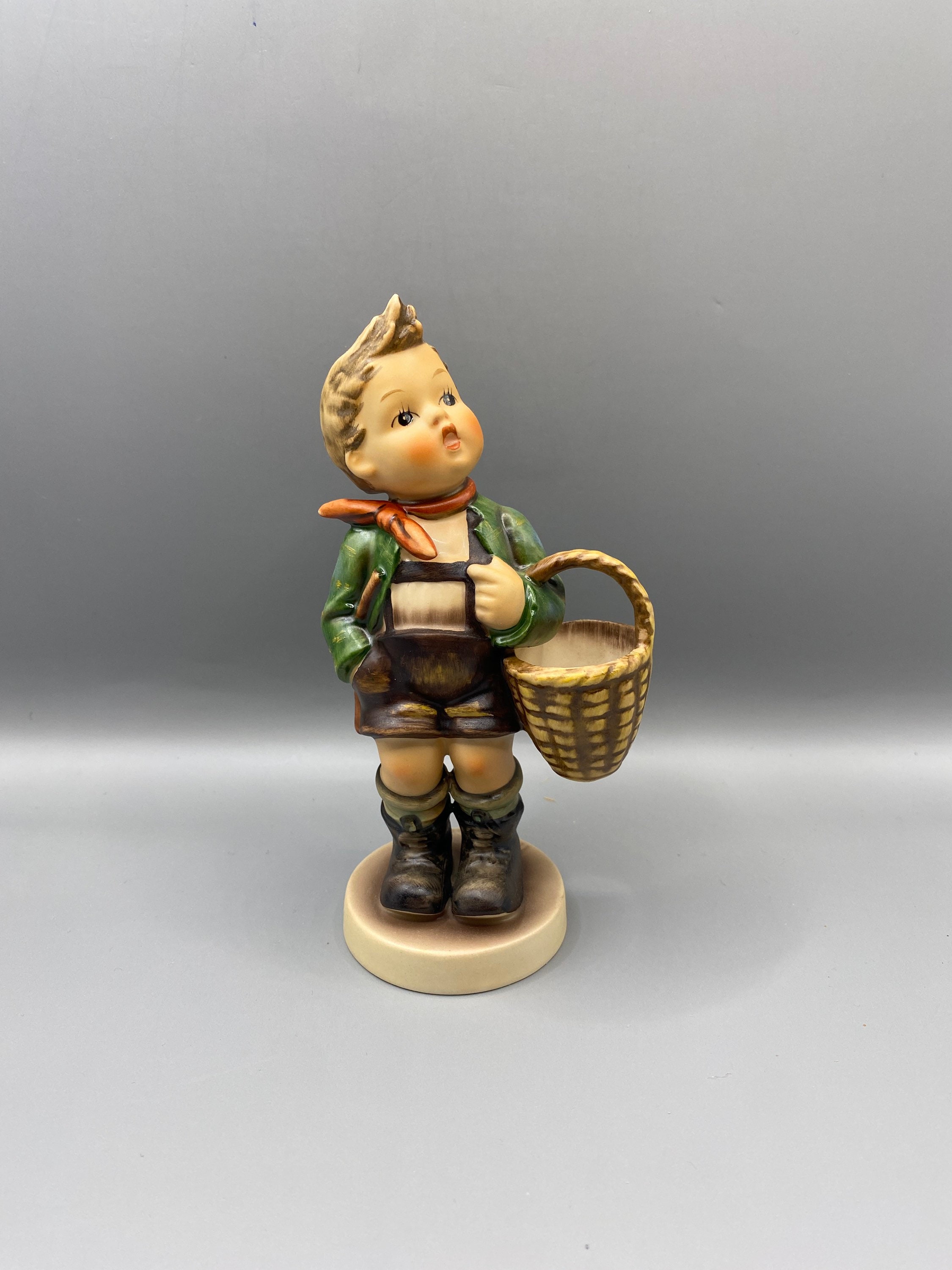 Vintage Hummel village Boy 51 Figurine TMK5 LARGE 6.5 Etsy