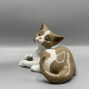 Gatto sorpreso Lladro d&#39;epoca - In pensione