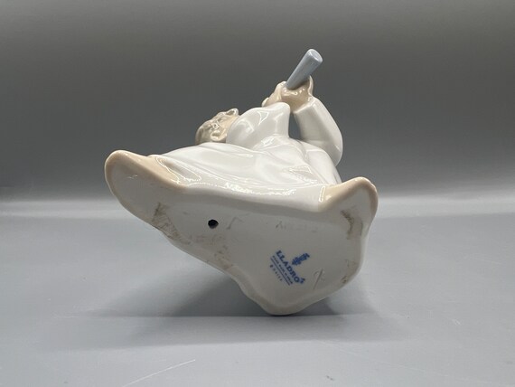 ヴィンテージ リヤドロ フルートを持つ天使の磁器製置物 #4540 - Etsy 日本