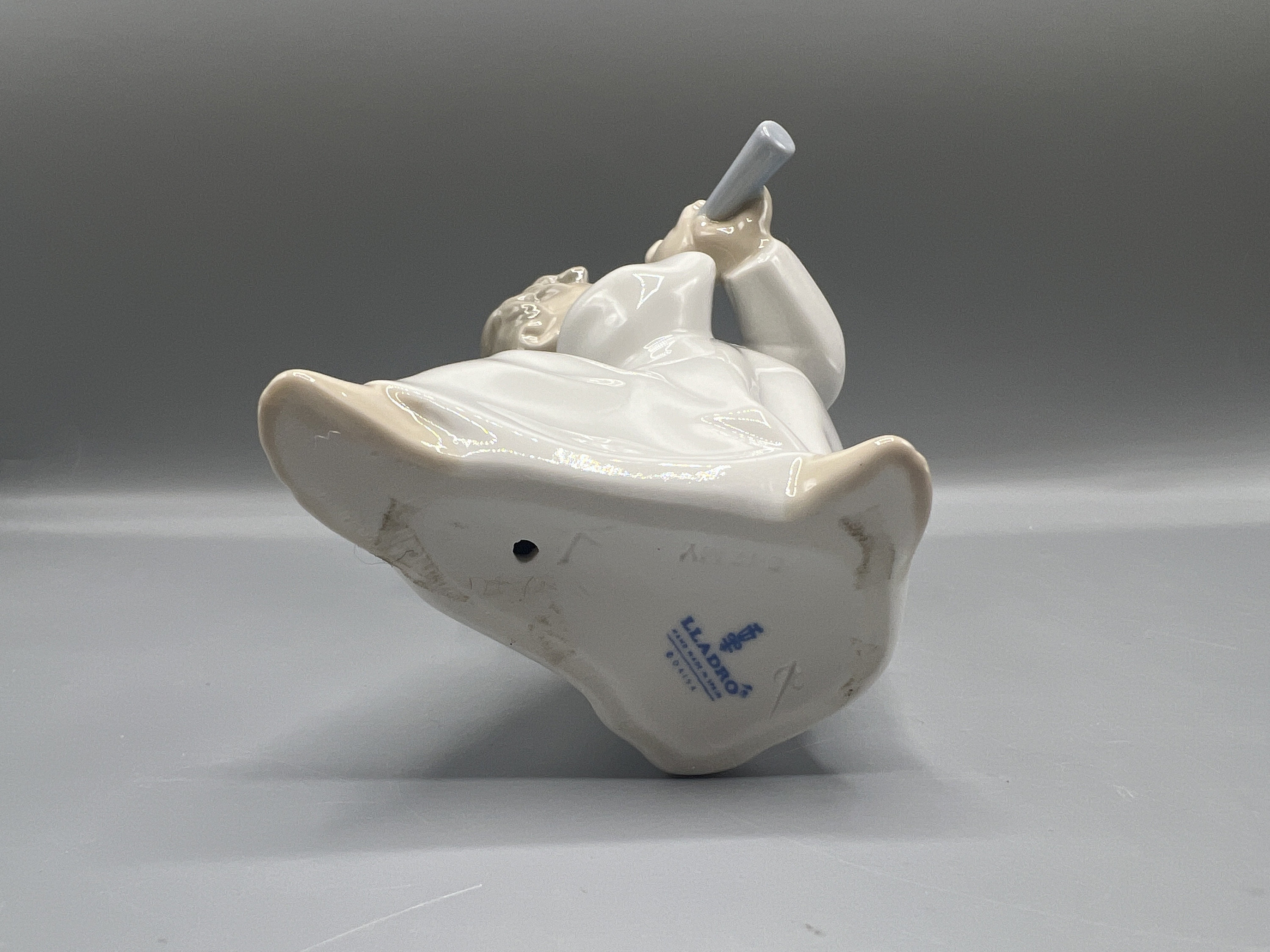 ヴィンテージ リヤドロ フルートを持つ天使の磁器製置物 #4540 - Etsy 日本