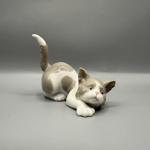 Gatto attento vintage Lladro - In pensione