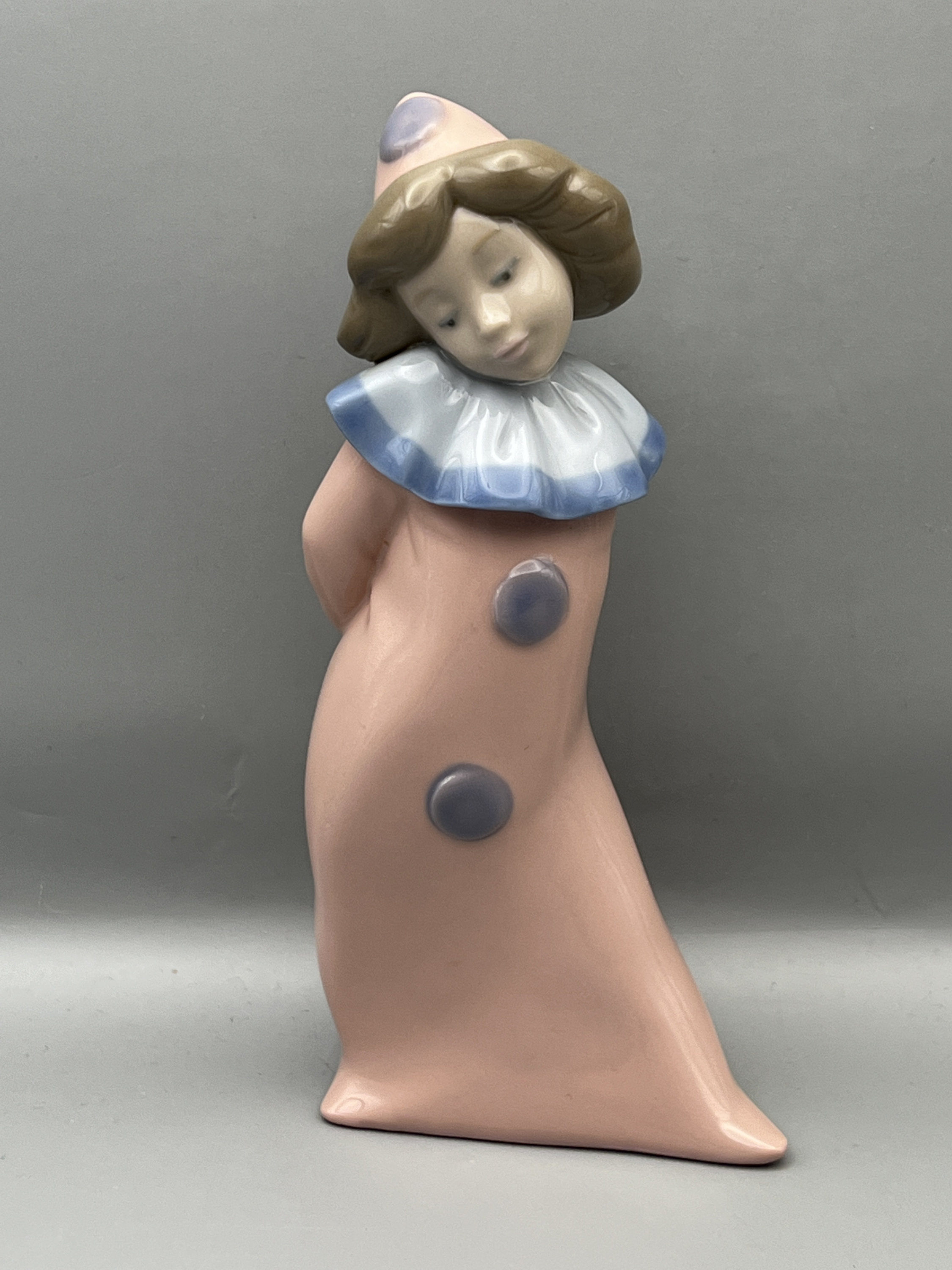 Vintage NAO Lladro Figurine Lladro Glossy Finish Pierrot Etsy