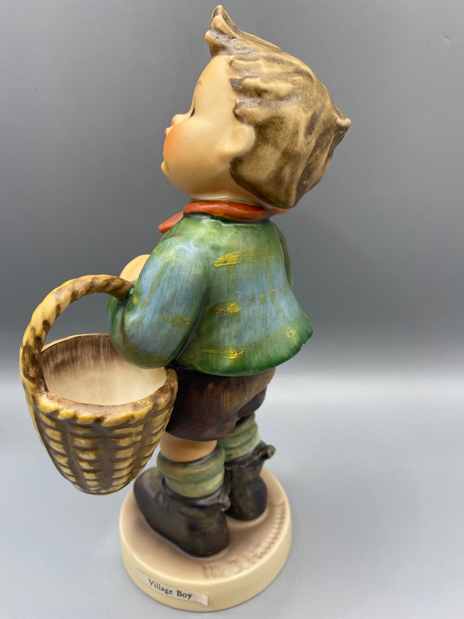 Vintage Hummel village Boy 51 Figurine TMK5 LARGE 6.5 Etsy