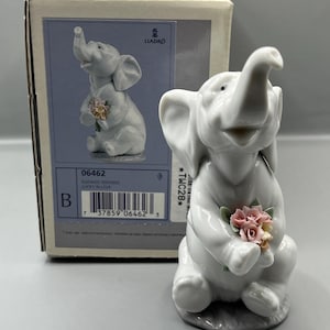 リヤドロ　象　置物　スペイン　雄叫び　lladro elephant リヤドロ 象 置物 スペイン 雄叫び lladro elephant めい
