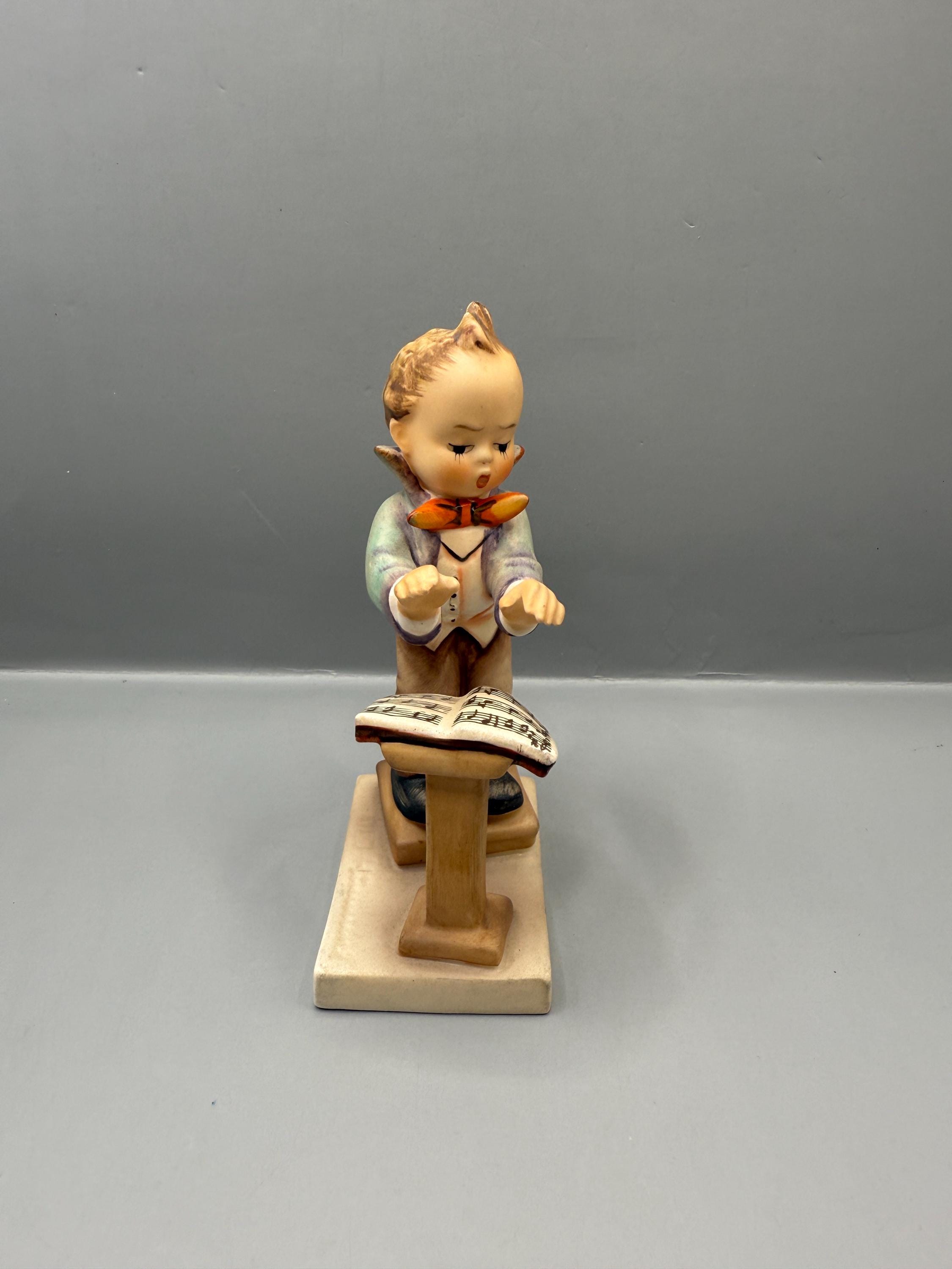 Vintage Goebel Hummel “band Leader” Conductor Figurine #129 - TMK3