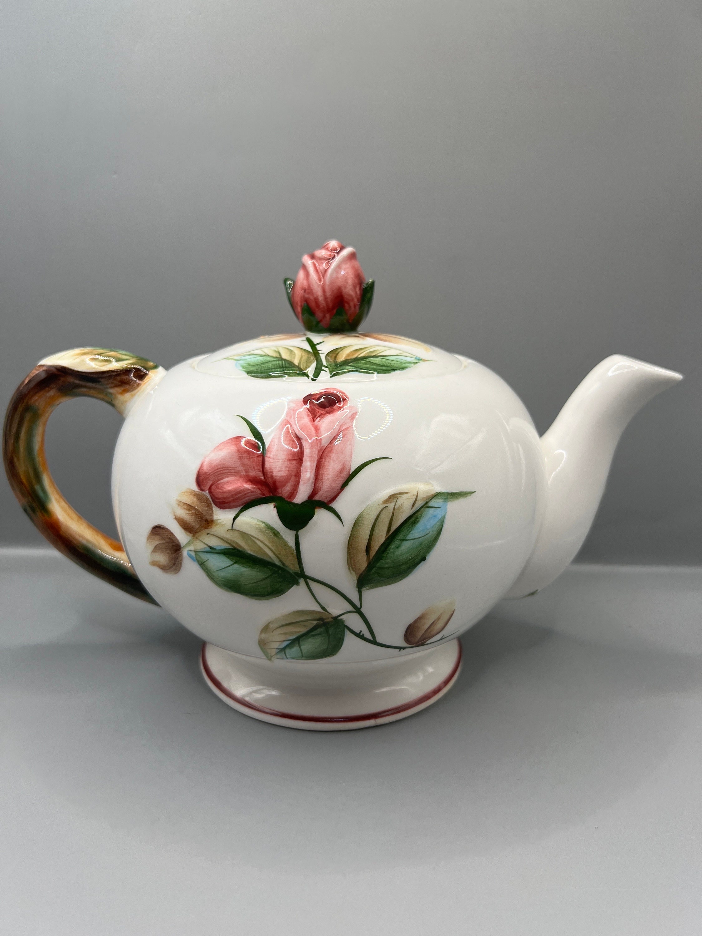 Vintage Blueware Ceramic Swan Teapot by Takahashi - 12 Fluid Ounces ...