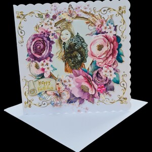 Grußkarten – einzigartige und handgefertigte 3D-Decoupage-Karten, gedruckt nach eigenen Aquarellzeichnungen, einzigartig und mit Liebe hergestellt für jede Feier.
