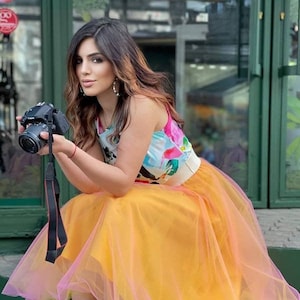 Yellow & Pink Tulle Skirt / Yellow Tutu Skirt / Pink Tutu Skirt /Wedding Guest Rarty Skirt / Bridesmaid Yellow Skirt / Mini Midi Maxi Tutu