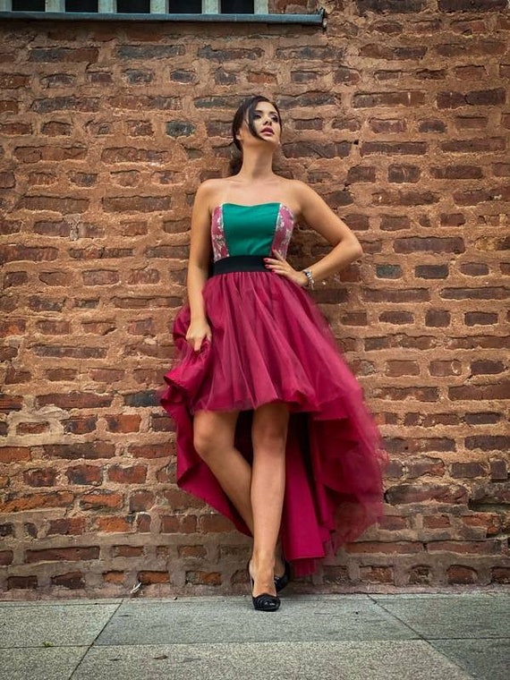 Jupe tulle bordeaux new arrivals