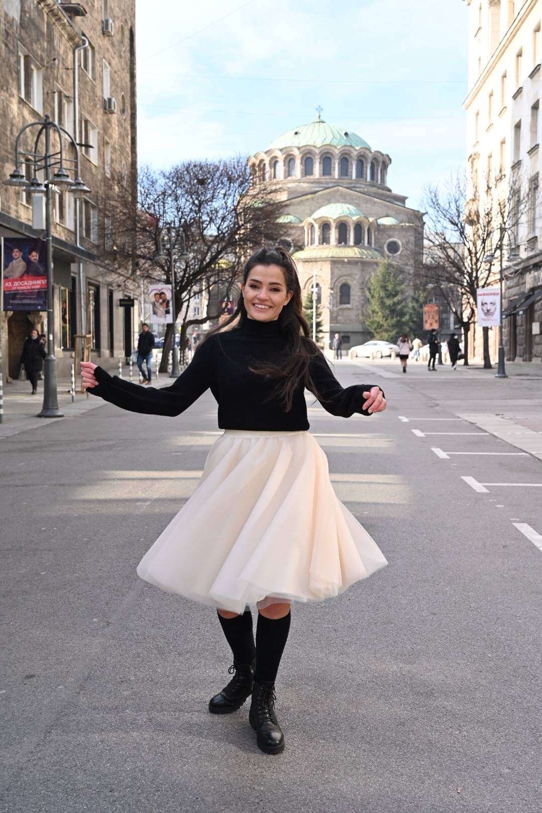 Stella Tutu - Ecru Lycra main image 1
