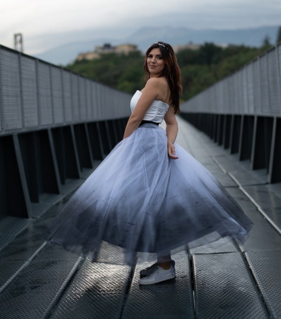 Long tulle skirt etsy online