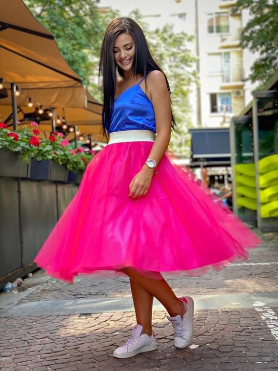 Pink Skirt - Buy Pink Skirt online in India