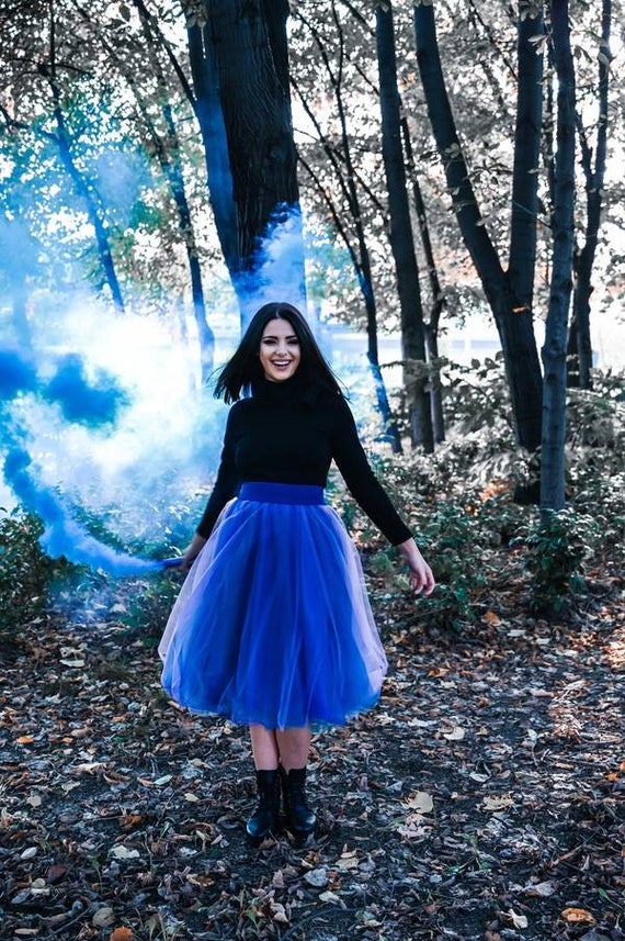 A line top rainbow skirt