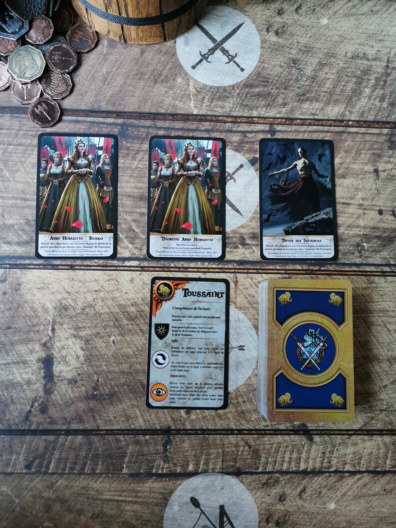 Acheter Carte Gwent The Witcher 3 Toussaint Gwent Deck FAN MADE Witcher 3 English version | Etsy