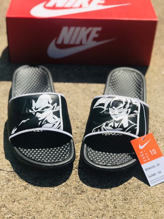 dragon ball nike slides