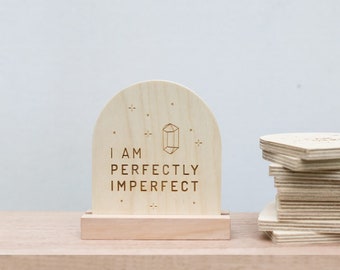 Wooden Affirmations